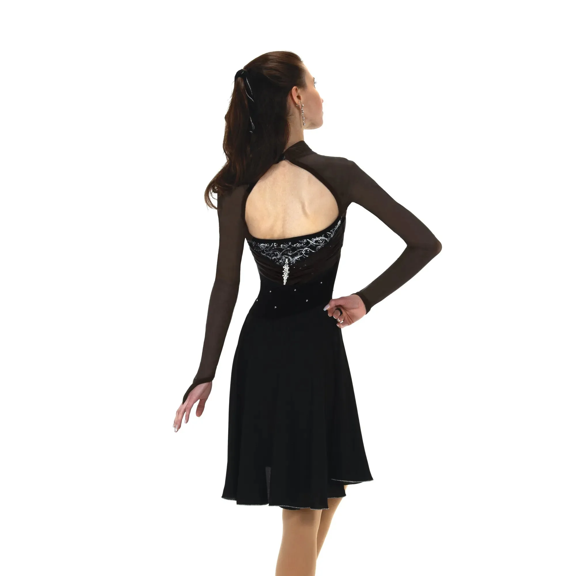 208 Figure Skating Dance into the Night Dress