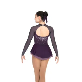 573 Figure Skating Amethyst Avalanche Dress