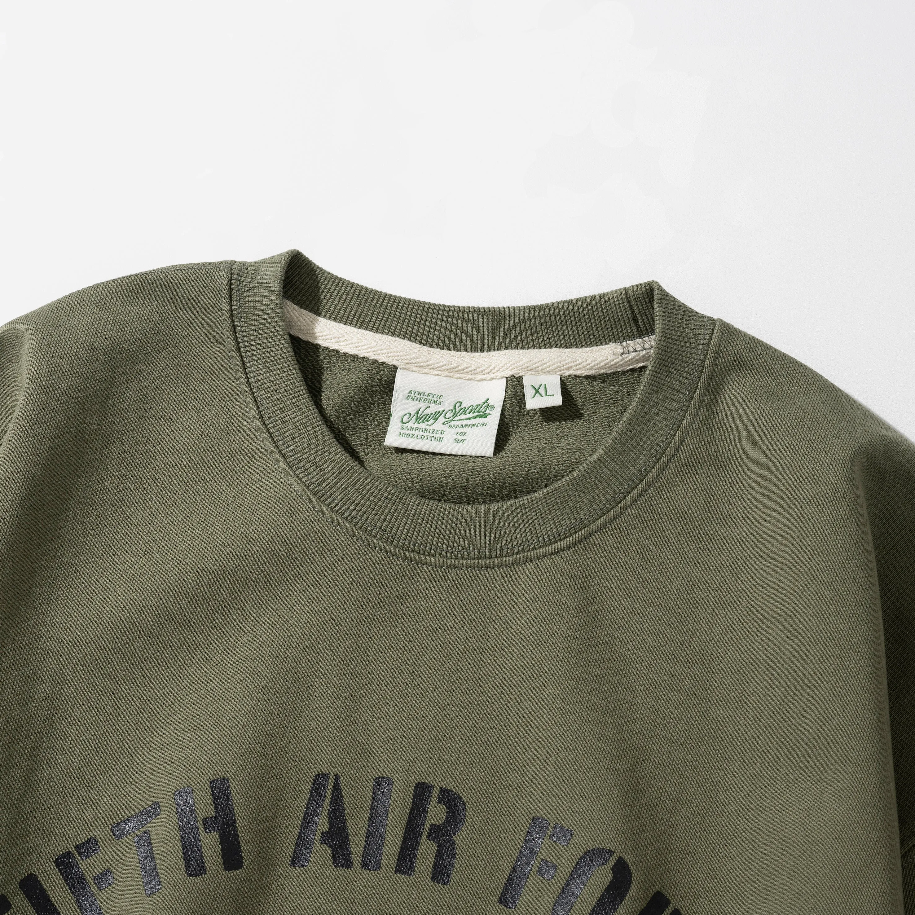 5TH AIR FORCE SWEATSHIRT - OLIVE