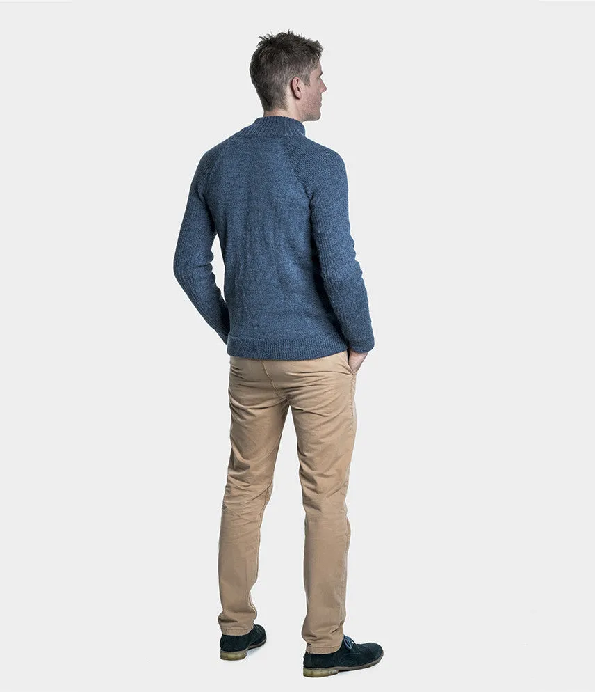 Alpaca Blend Neck Jacket