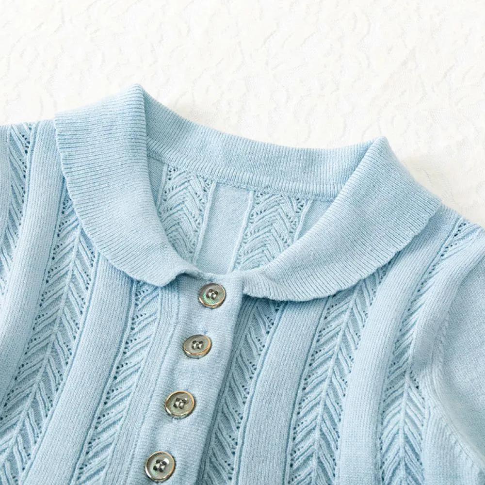 Autumn Little Girls Sweater Dress Wholesale Girls Clothes