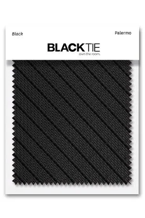 Black Palermo Fabric Swatch