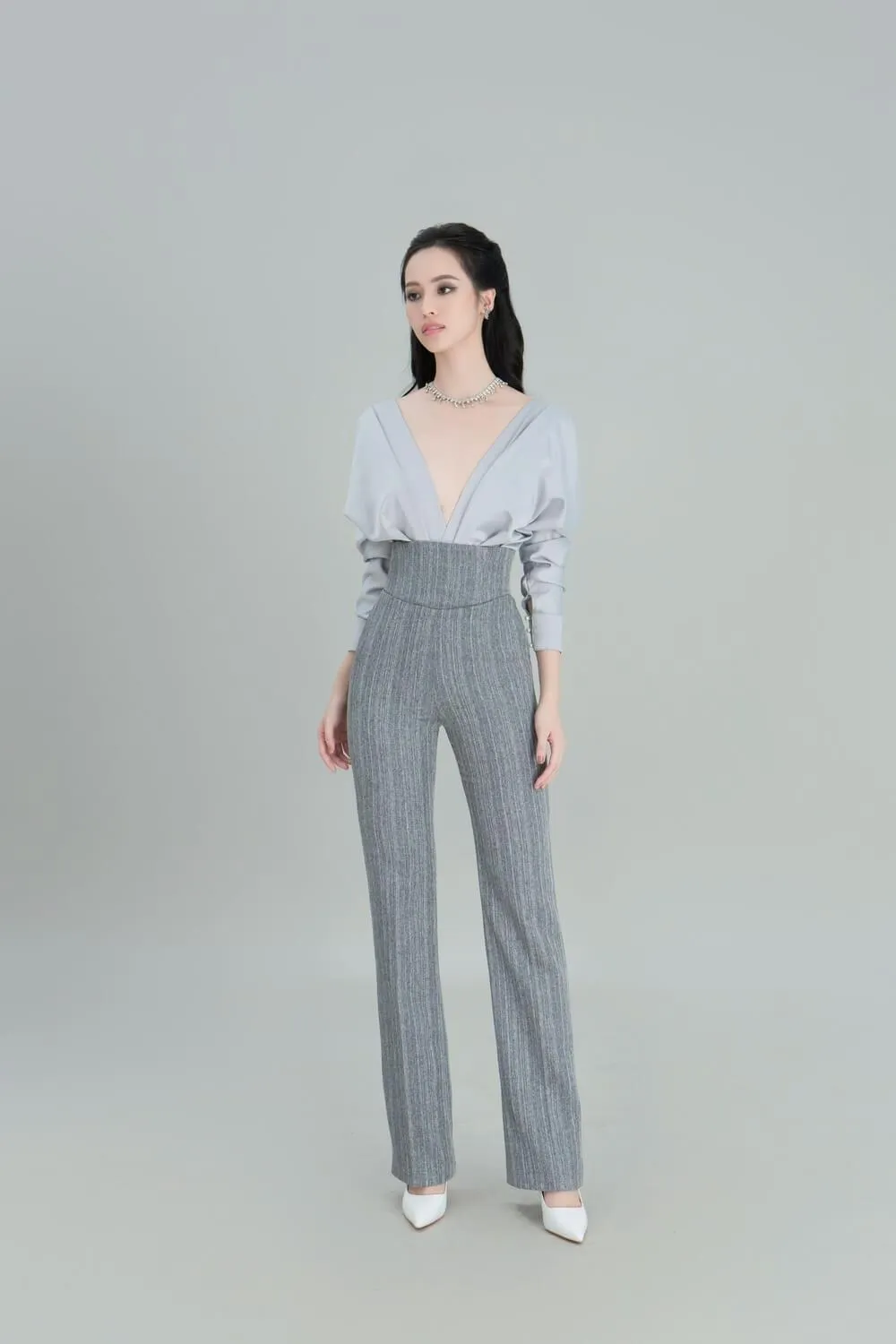 Bonnir Deep V-Neck Jumpsuit