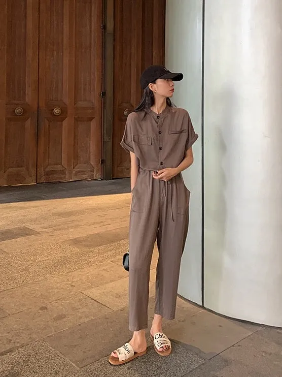 Buttons Jumpsuit
