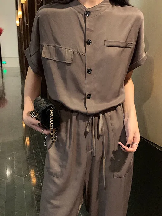 Buttons Jumpsuit