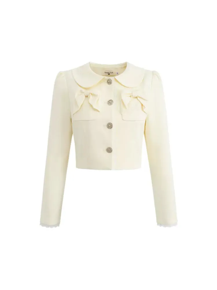 College style jacket   pleated skirt【s0000007095】