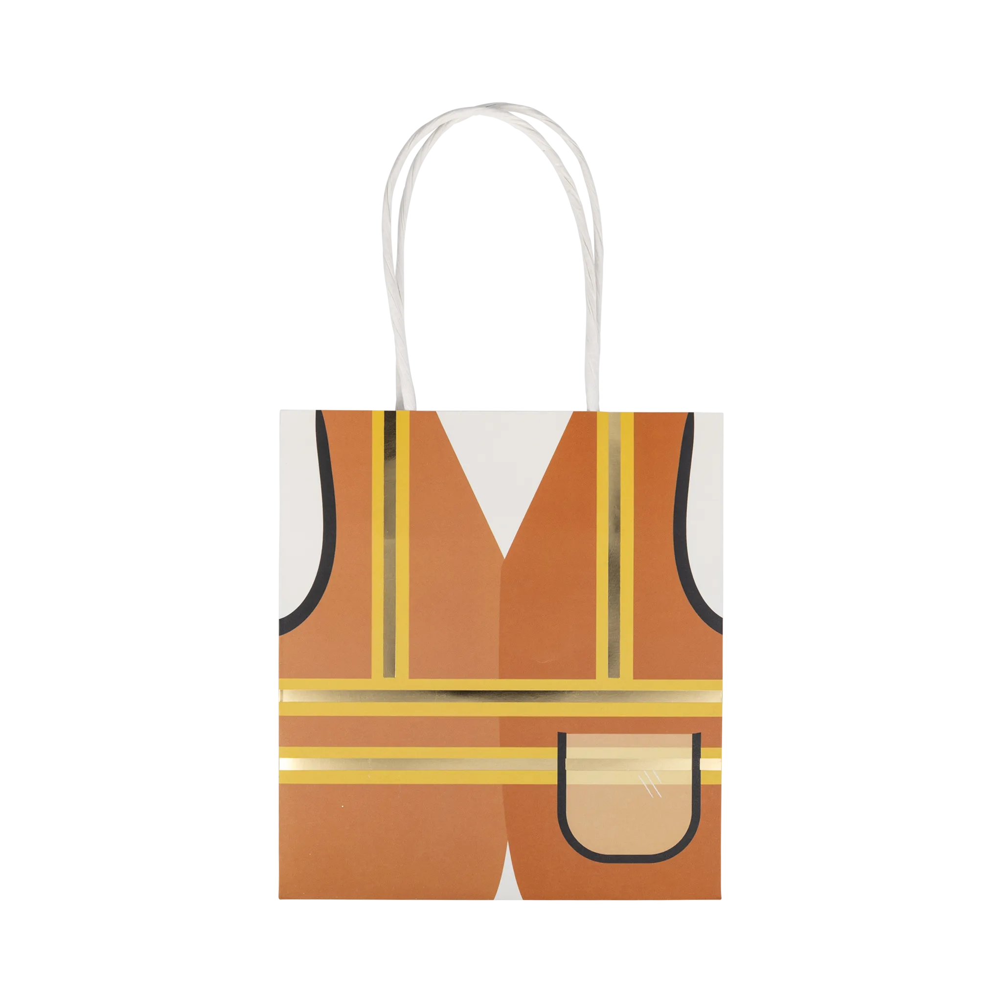 Construction Vest Treat Bag Set