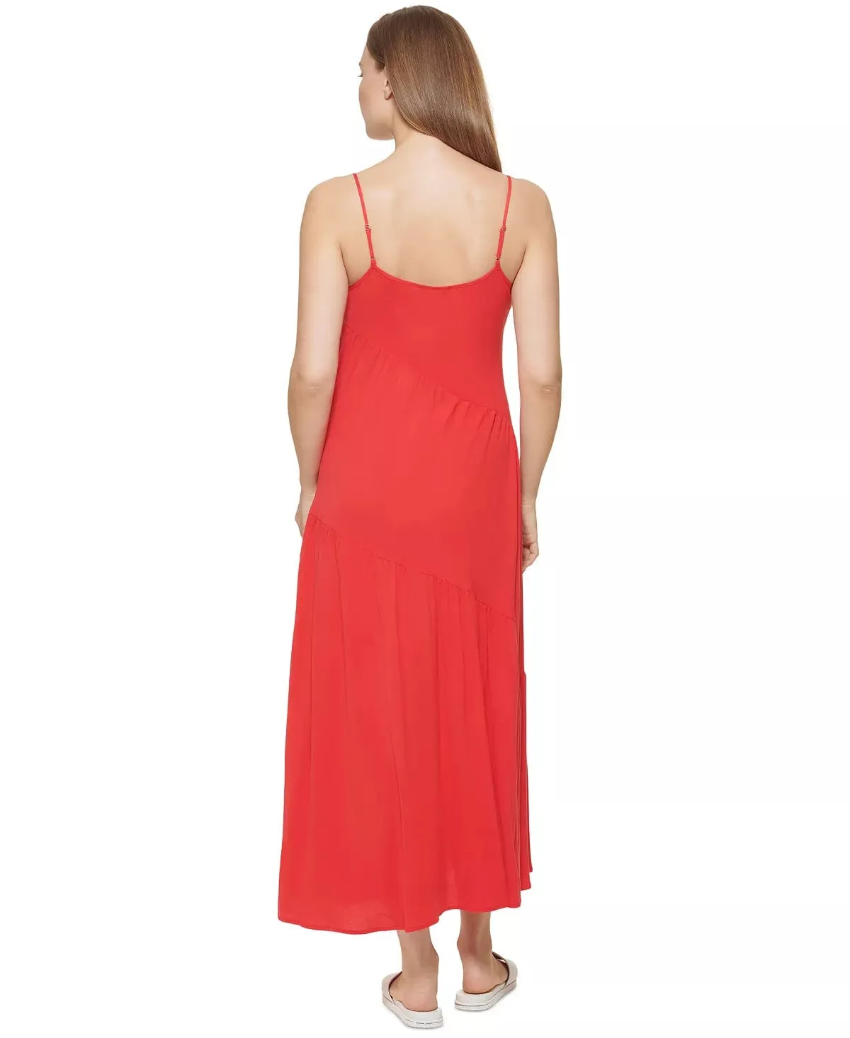 DKNY - Cami-Drape Maxi Dress