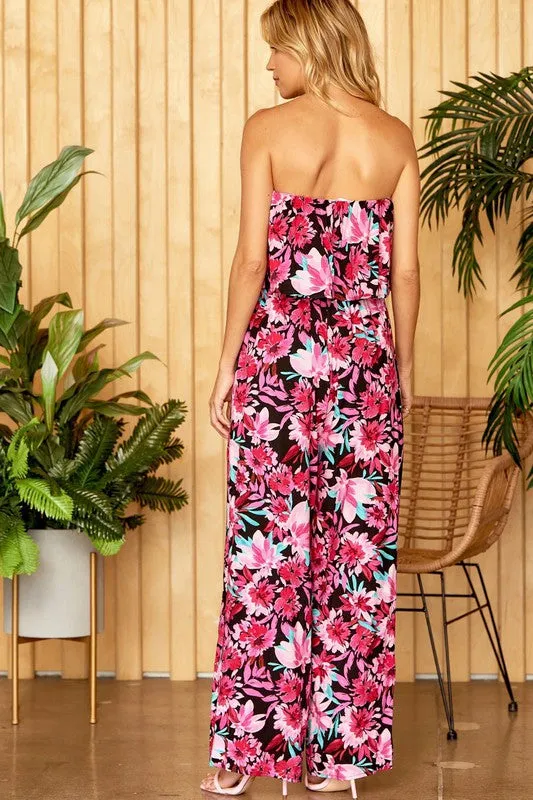 Emily Wonder Printed Jumpsuit - Final Sale