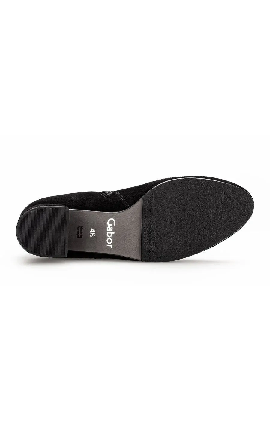 Gabor Black Suede Boot