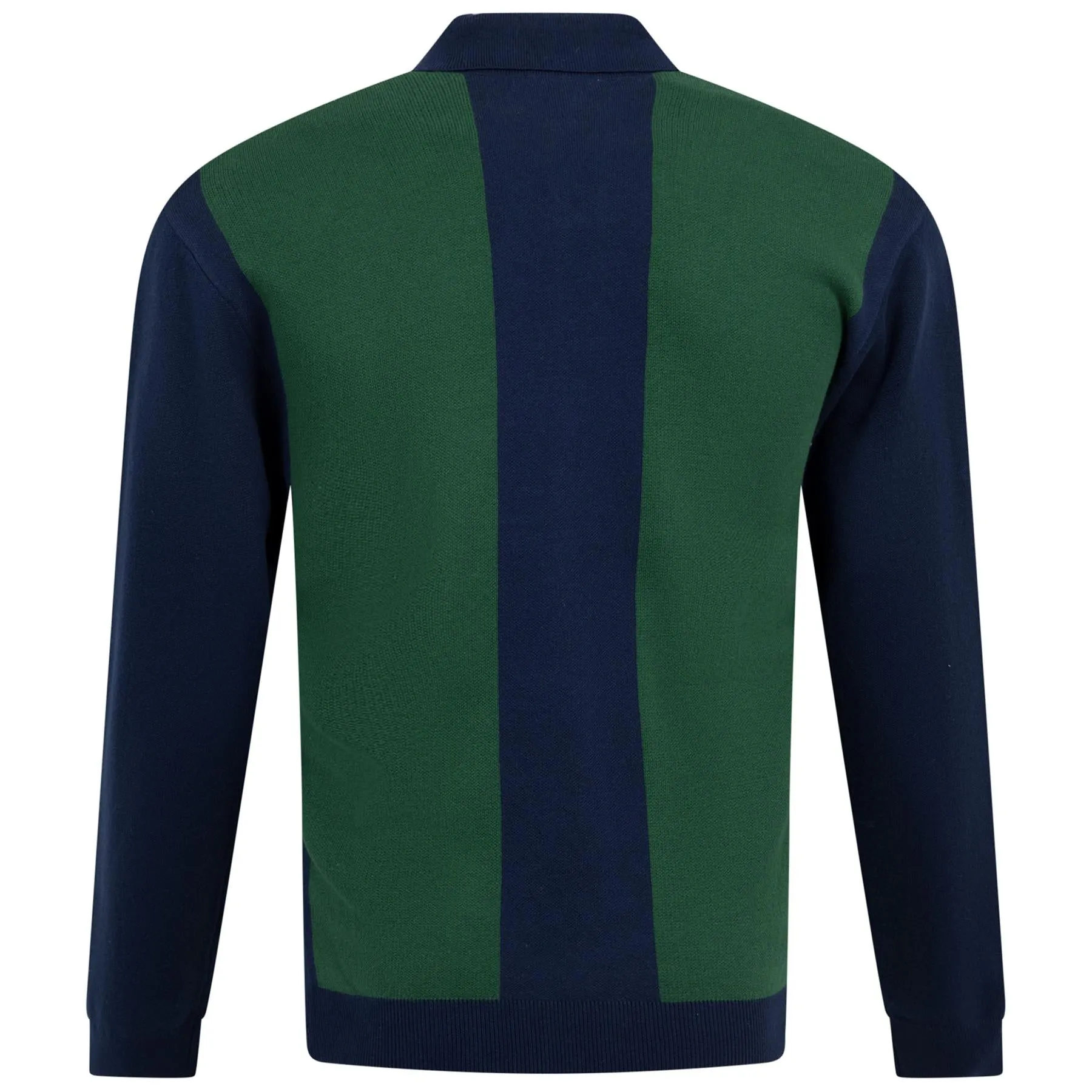 Harrison LS Polo Sweater Navy - AW24