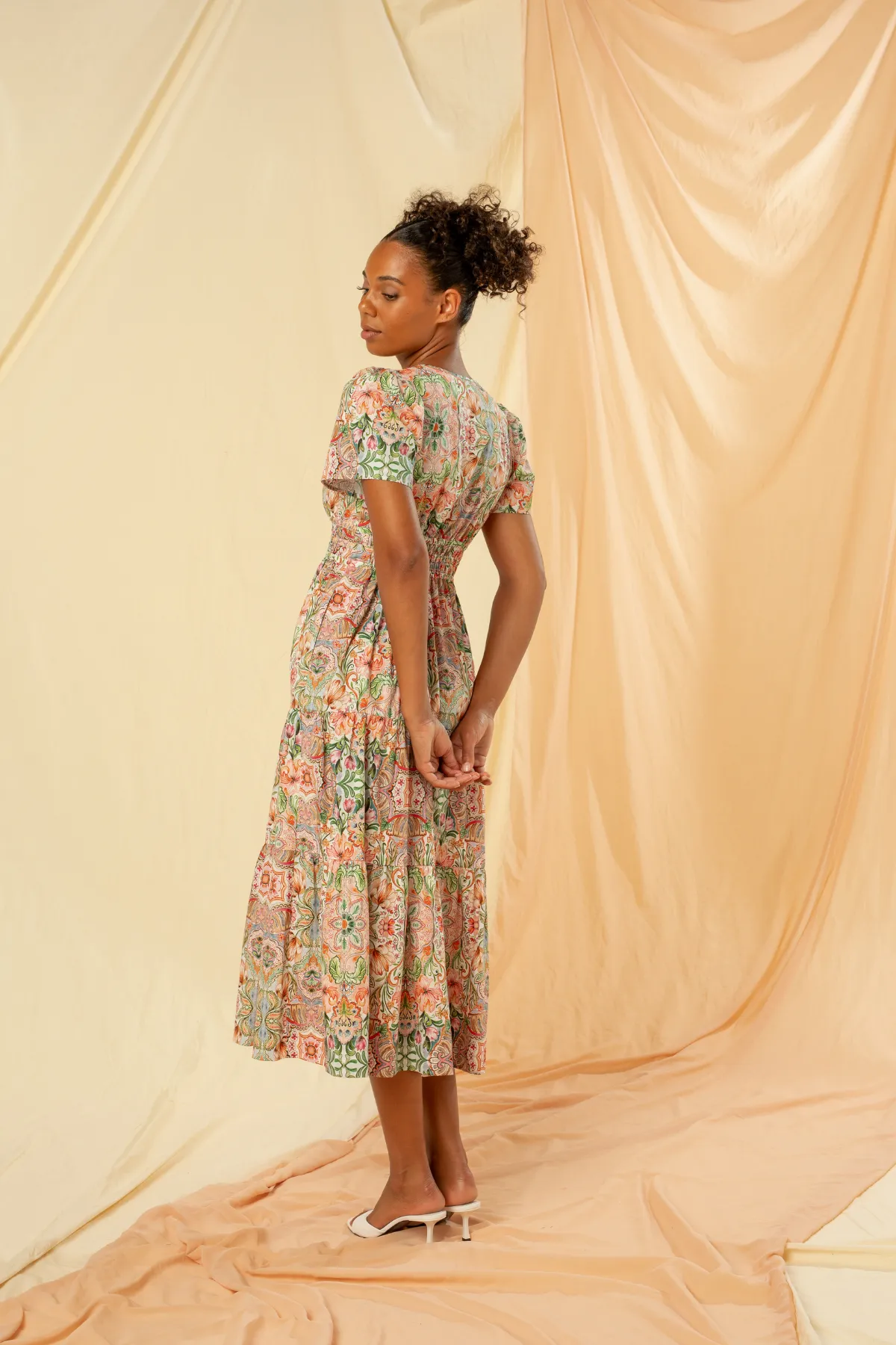 Isla V-neck Maxi Dress