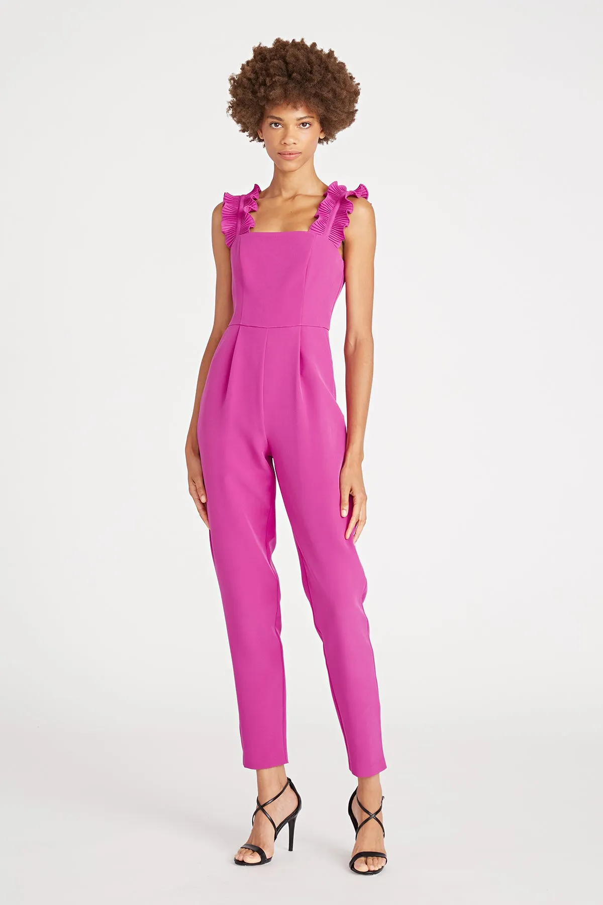 Jaylee Ruffle Strap Jumpsuit