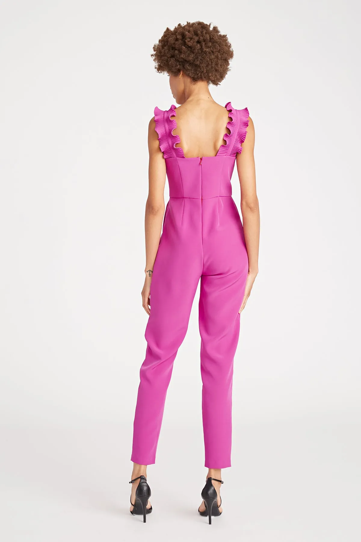 Jaylee Ruffle Strap Jumpsuit