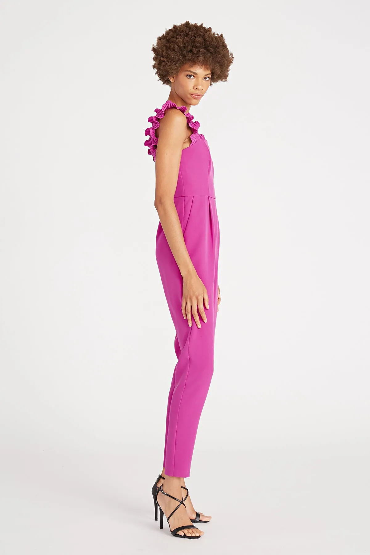 Jaylee Ruffle Strap Jumpsuit