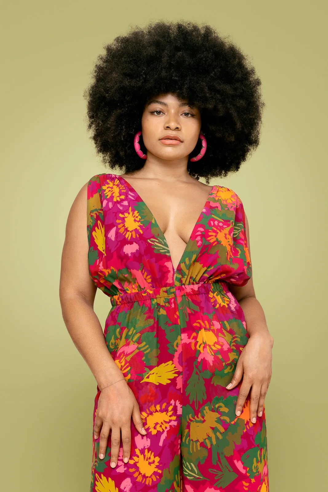 Kahla Plunge Jumpsuit (Final Sale)