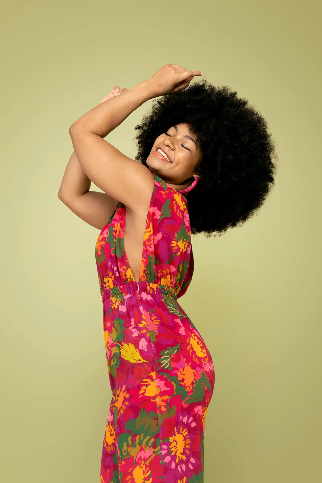 Kahla Plunge Jumpsuit (Final Sale)