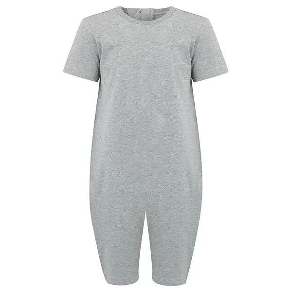 Kaycey Short Sleeved Zip Back Knee Length Jumpsuit - Child