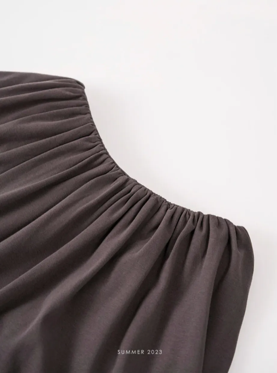 [Korean Style] Casual Cinched Waist Pleated Short Skirt
