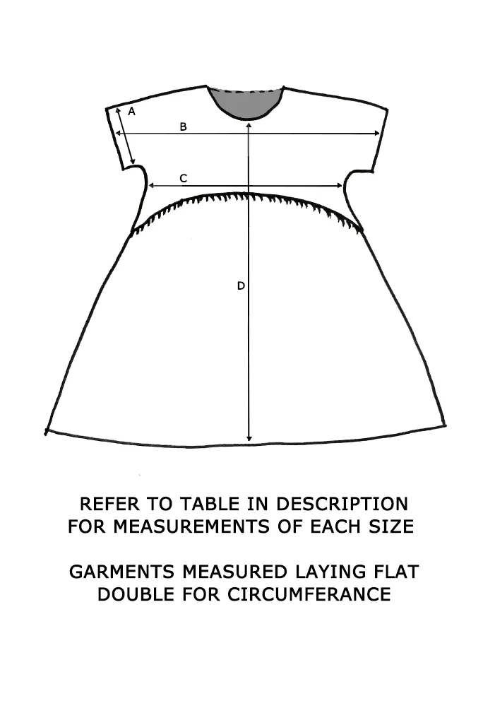 MADE TO ORDER FROCK - SMALL (size 12 - 16)