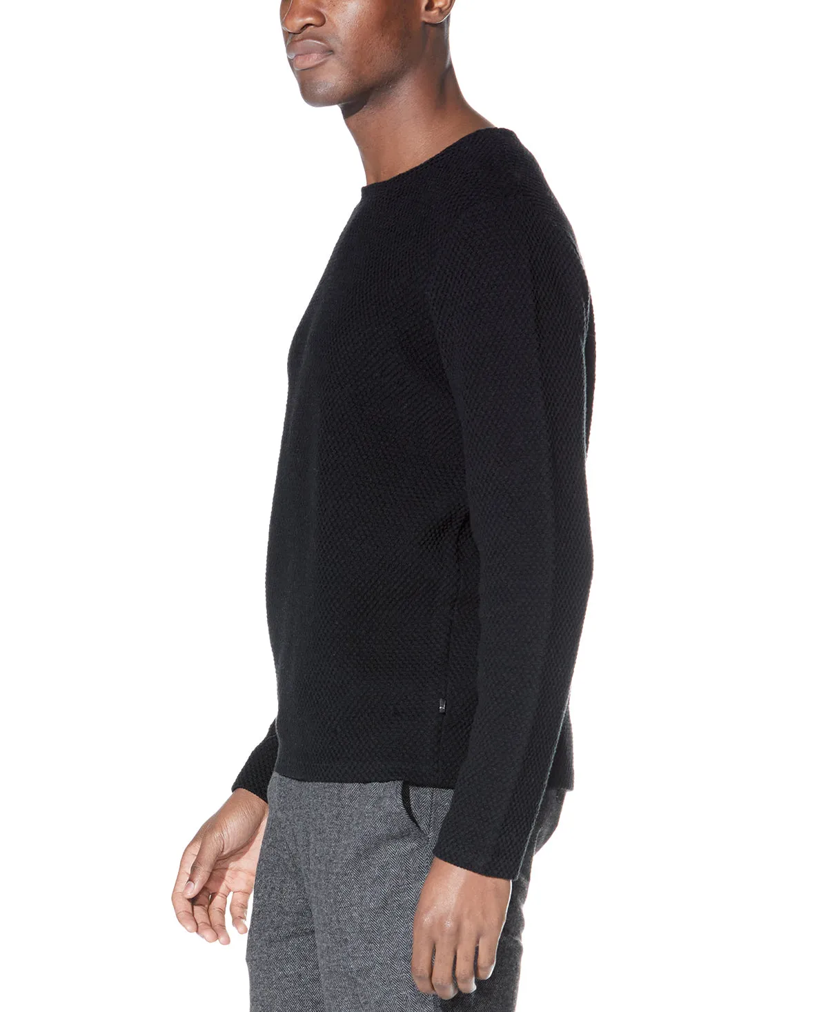 Massimo Crewneck Sweater (Black)