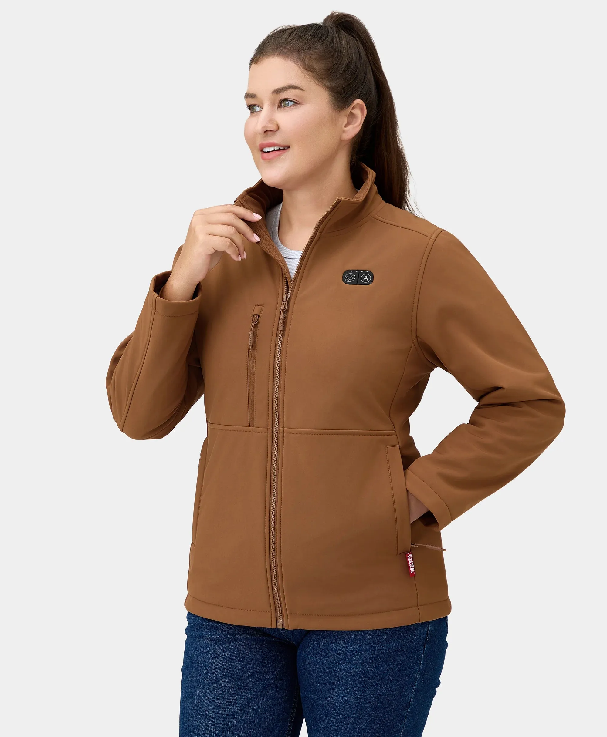 Maverick SureWarm® Women's 6-Zone Dual-Control Heated Softshell Jacket