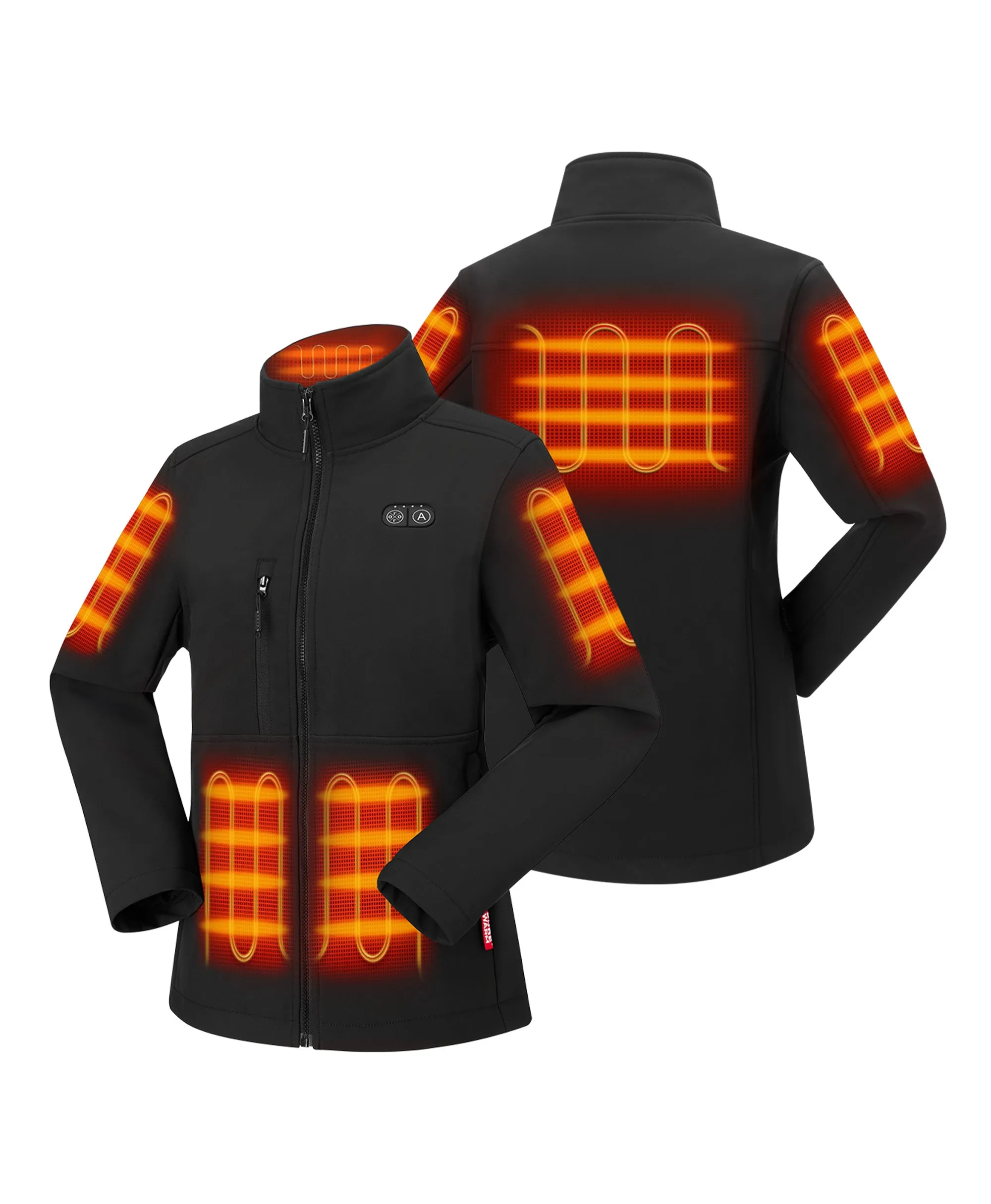 Maverick SureWarm® Women's 6-Zone Dual-Control Heated Softshell Jacket