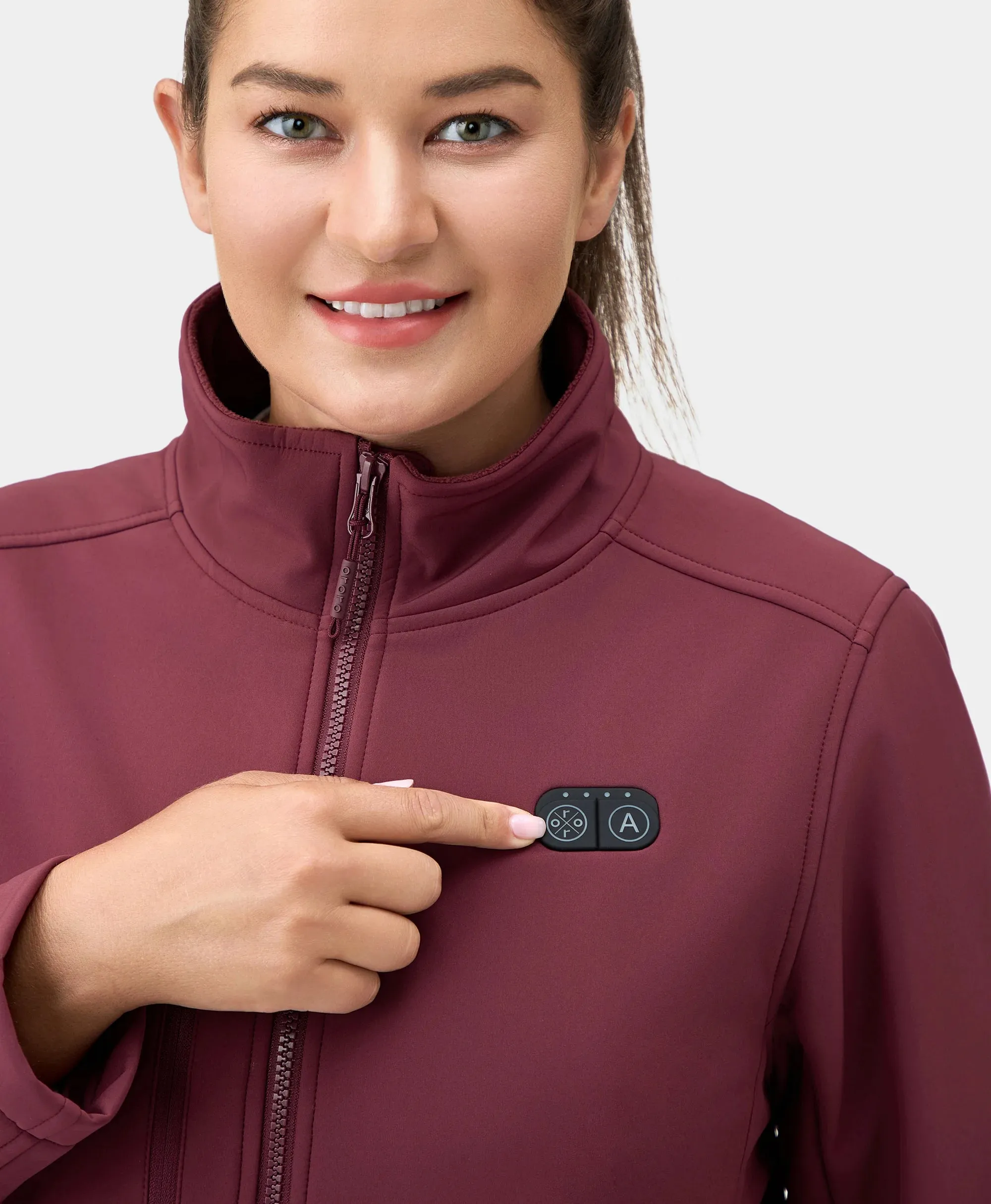 Maverick SureWarm® Women's 6-Zone Dual-Control Heated Softshell Jacket