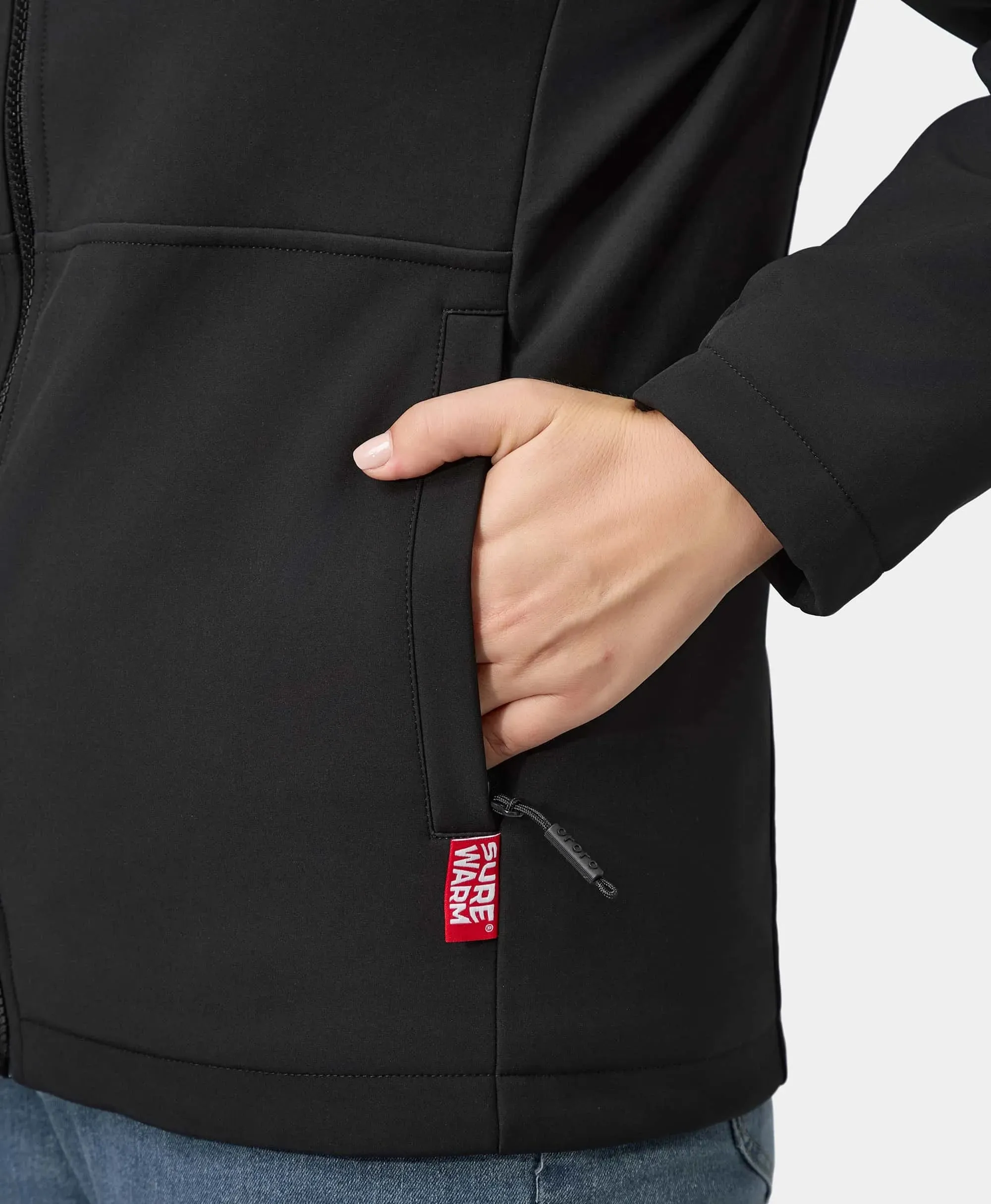 Maverick SureWarm® Women's 6-Zone Dual-Control Heated Softshell Jacket