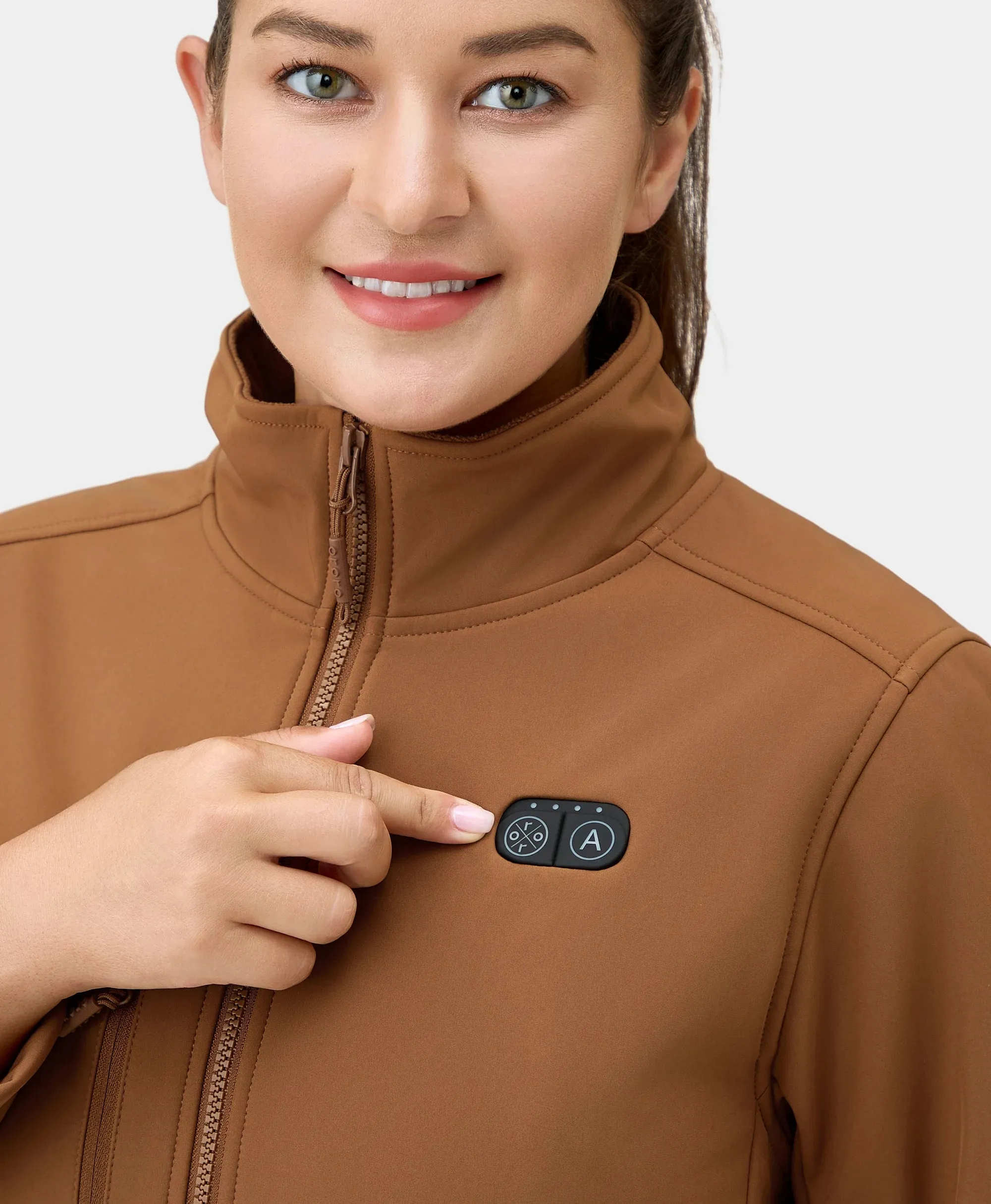 Maverick SureWarm® Women's 6-Zone Dual-Control Heated Softshell Jacket
