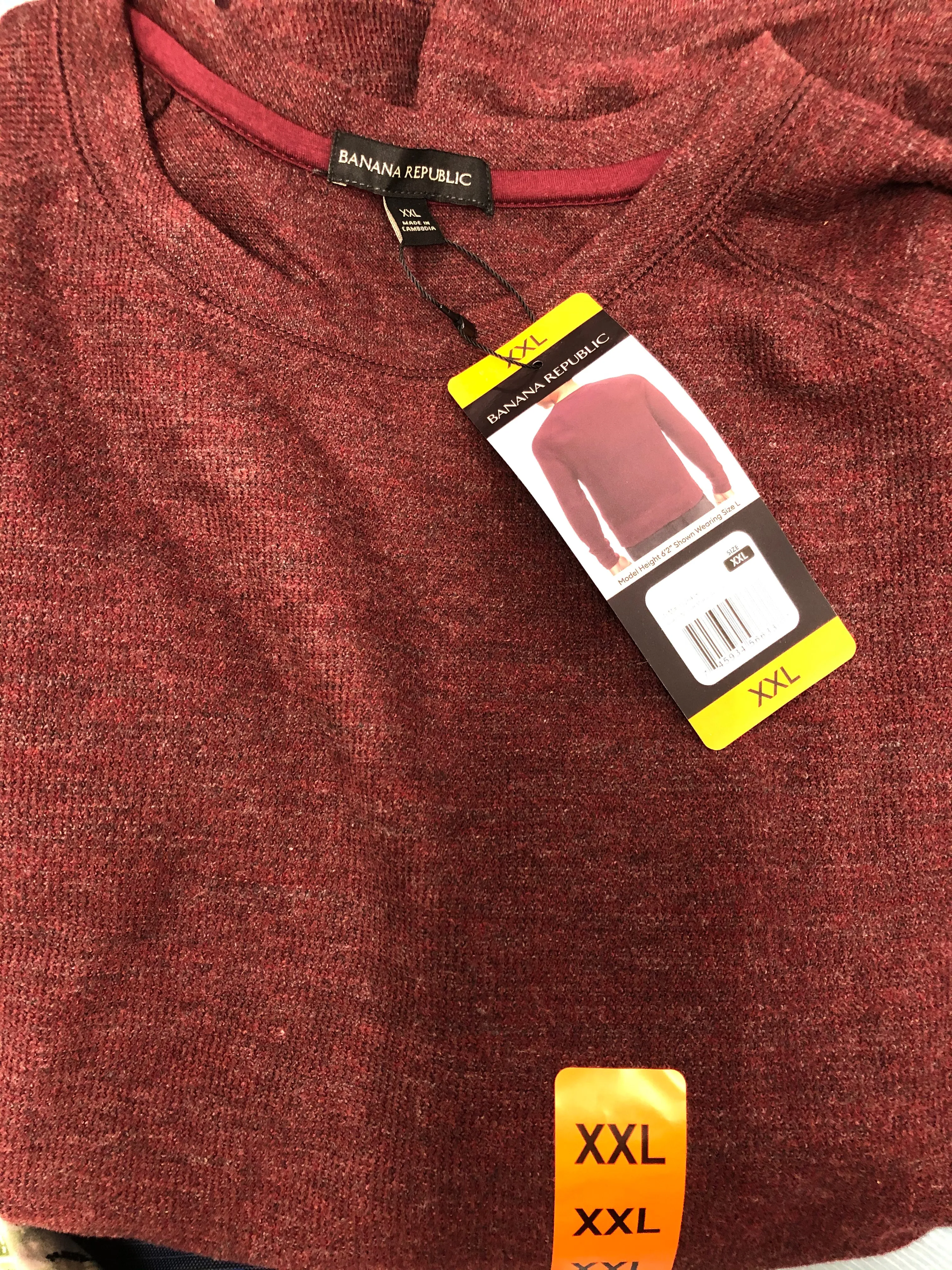 Men's Clothing Polo Shirts and other Tops Wholesale Lot, BANANA REPUBLIC, AMERICAN APPAREL, KIRKLAND, PEBBLE BEACH and more, 18 items, Shelf Pulls, MSRP $670