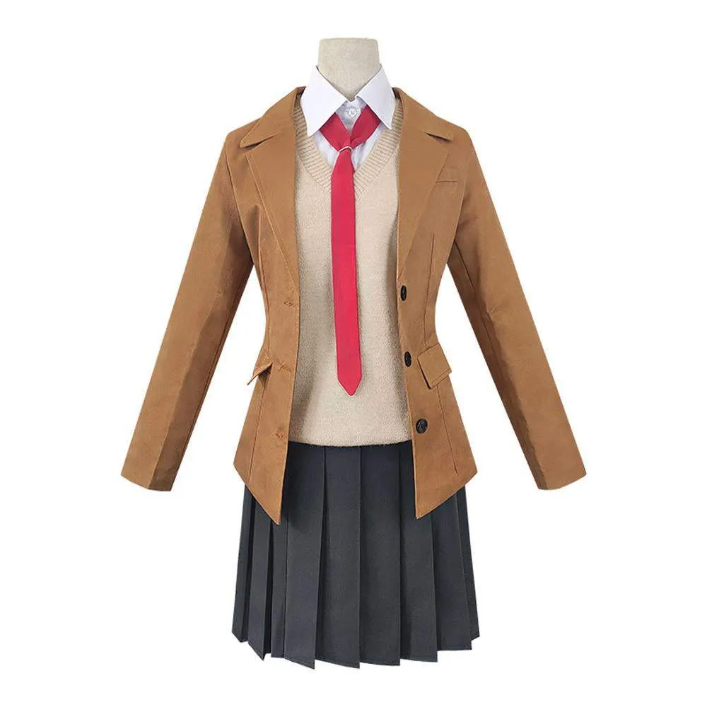 Rascal Does Not Dream of Bunny Girl Senpai Sakura Cosplay Costume Anime Halloween Uniform Outfit Set Dress Up For Women