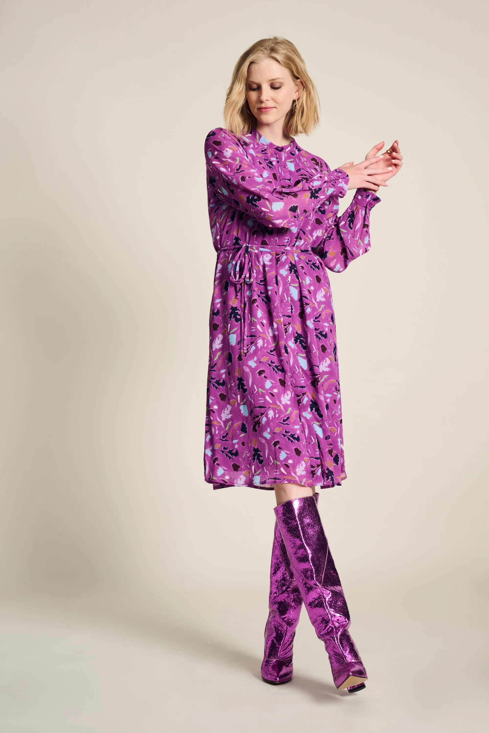 ROBE - Featherfest Cactus Pink