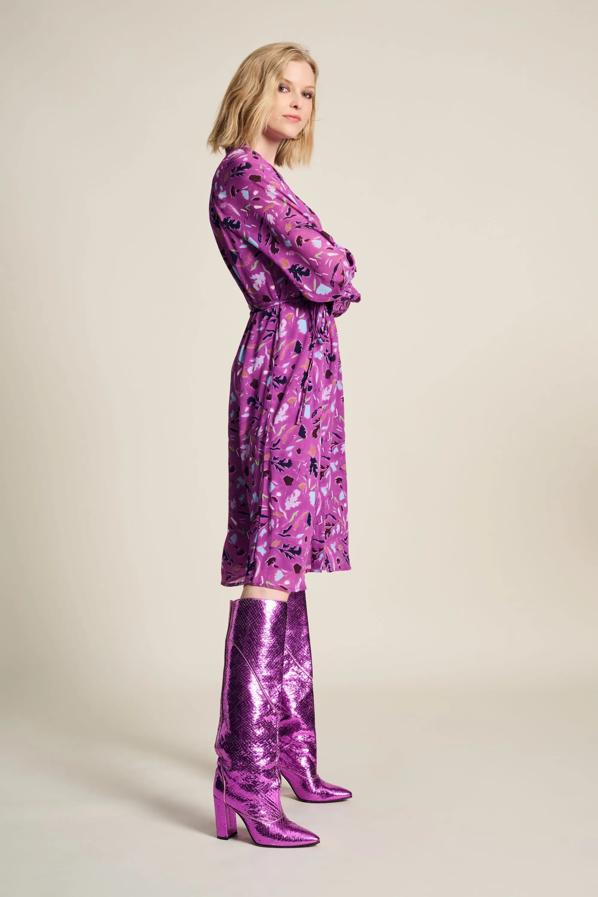 ROBE - Featherfest Cactus Pink
