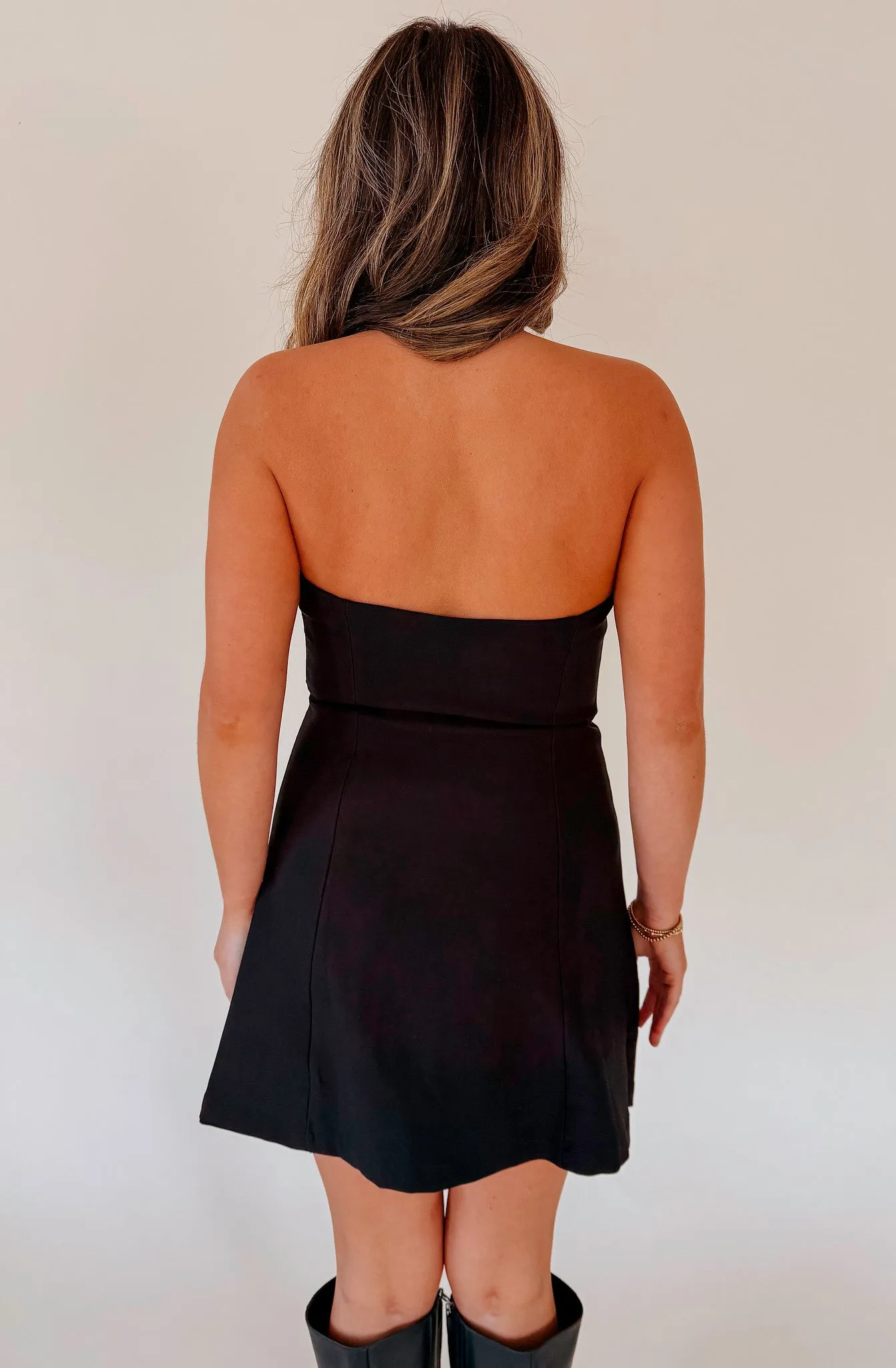 SO IT GOES BOW MINI DRESS