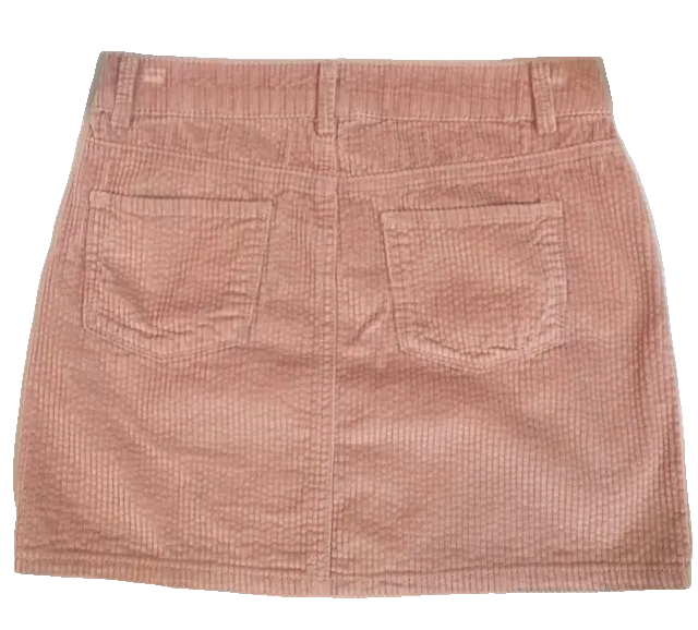 SO PINK CORDUROY SKIRT (SZ 16)