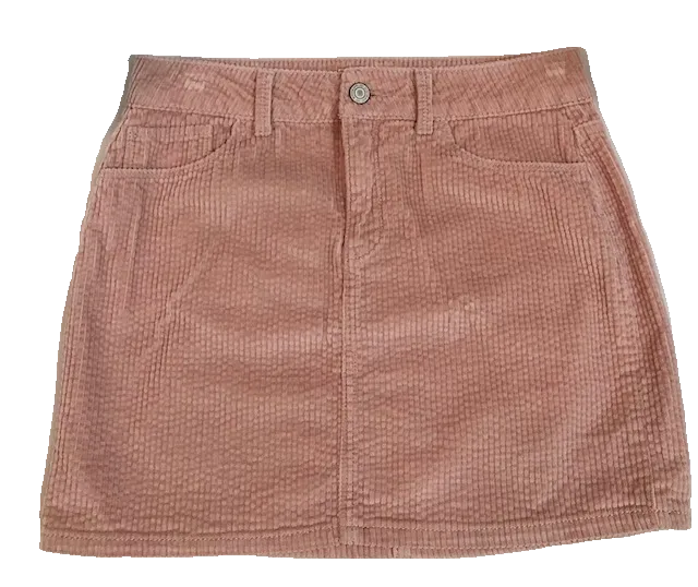 SO PINK CORDUROY SKIRT (SZ 16)