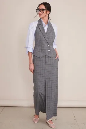 Suiting Low Rise Maxi Skirt