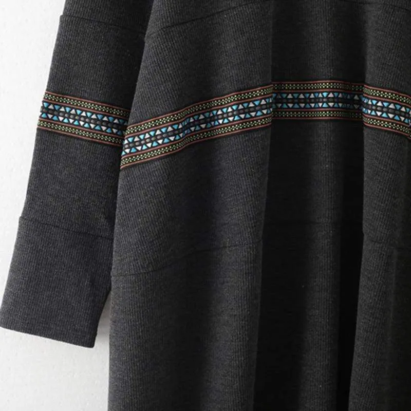 Turtleneck Maxi Sweater Dress