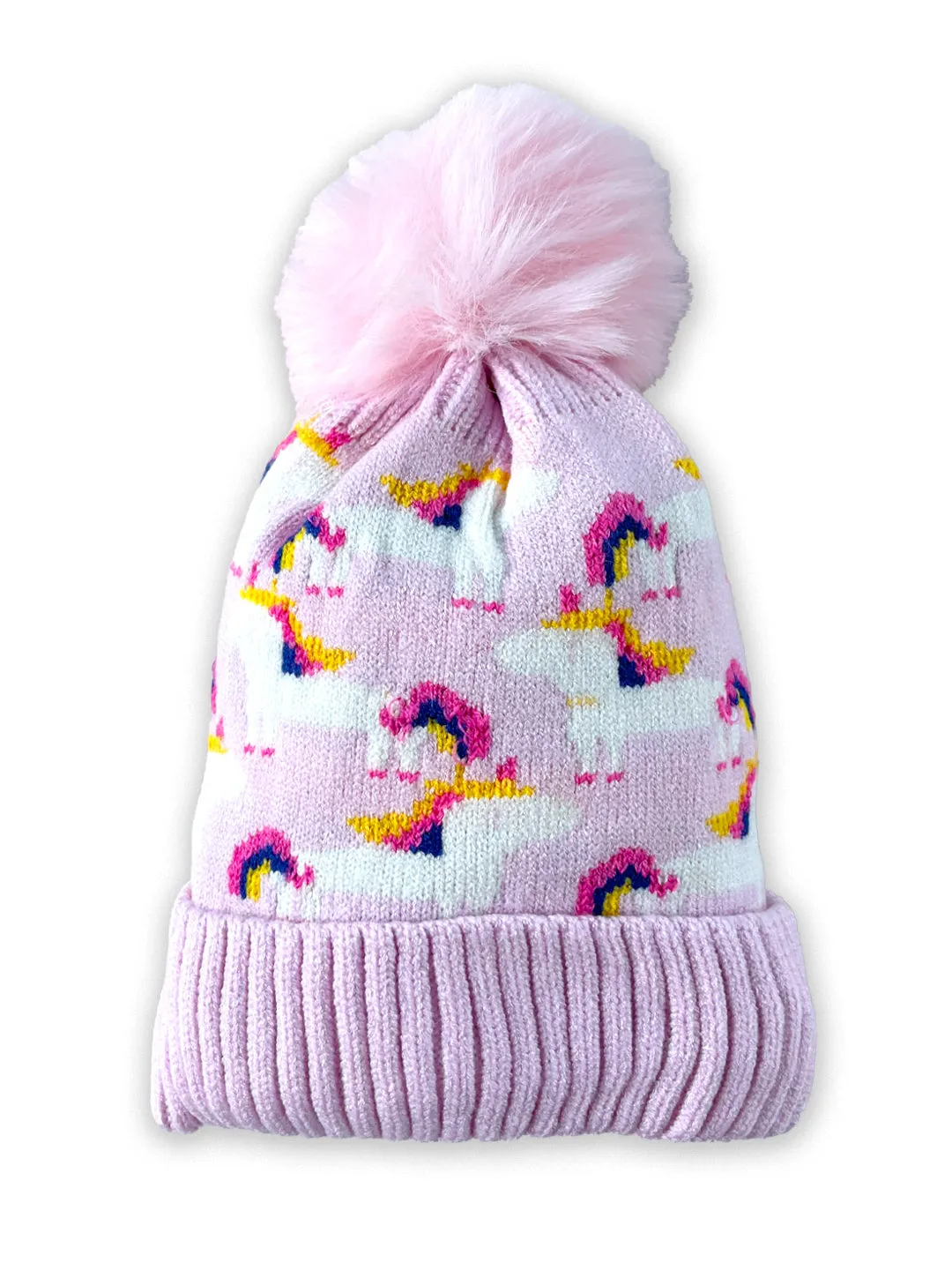 Unicorn Vibes Winter Knitted Cap