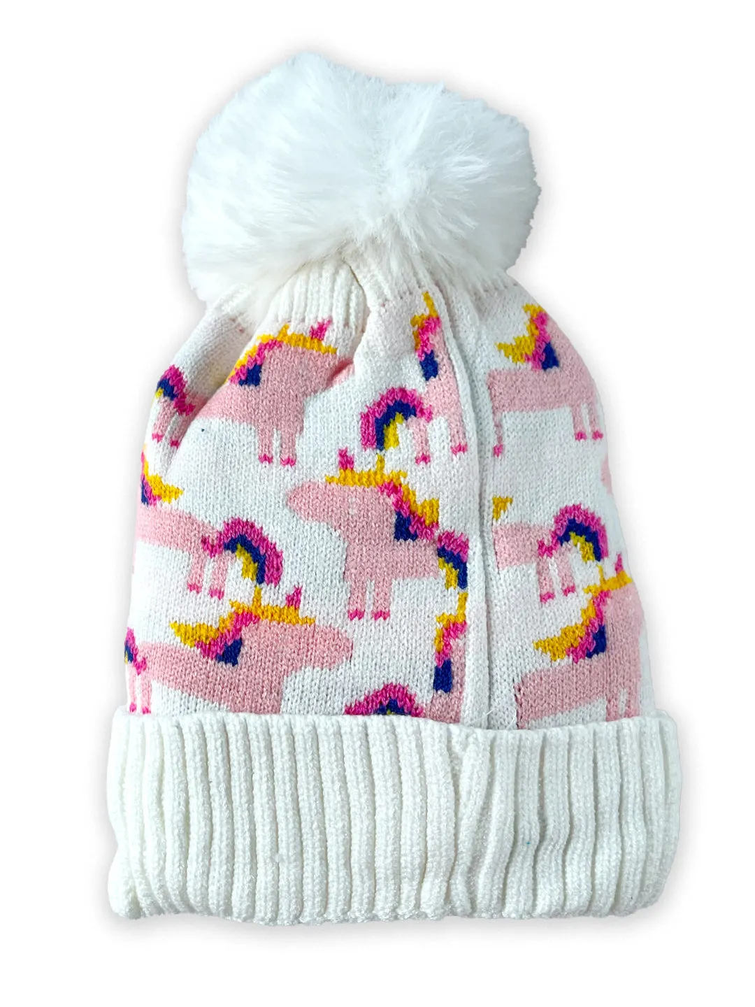 Unicorn Vibes Winter Knitted Cap