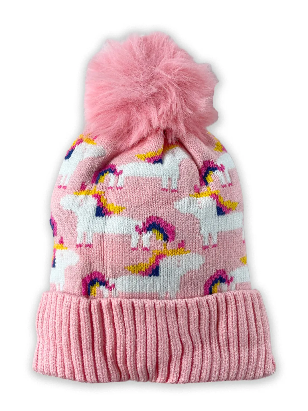 Unicorn Vibes Winter Knitted Cap