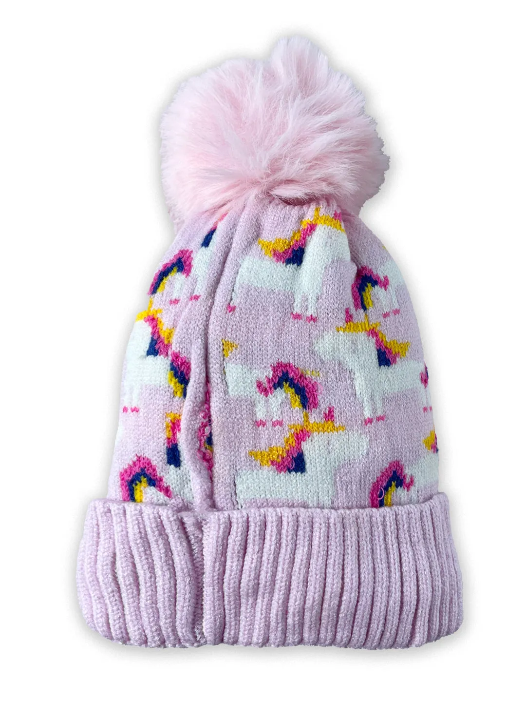 Unicorn Vibes Winter Knitted Cap