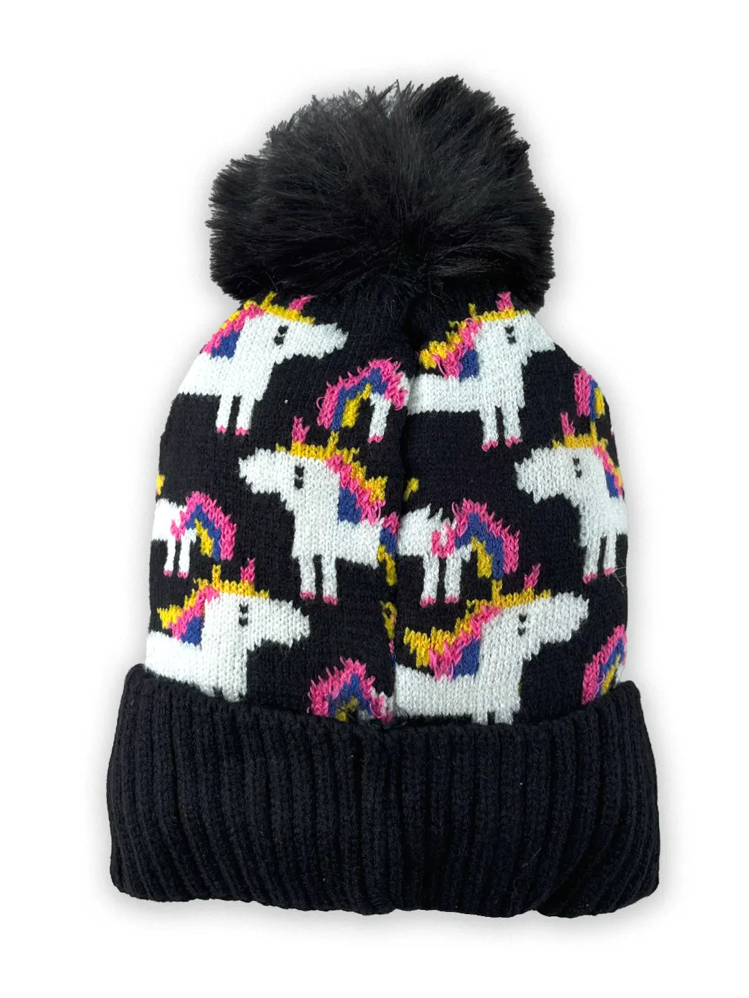 Unicorn Vibes Winter Knitted Cap