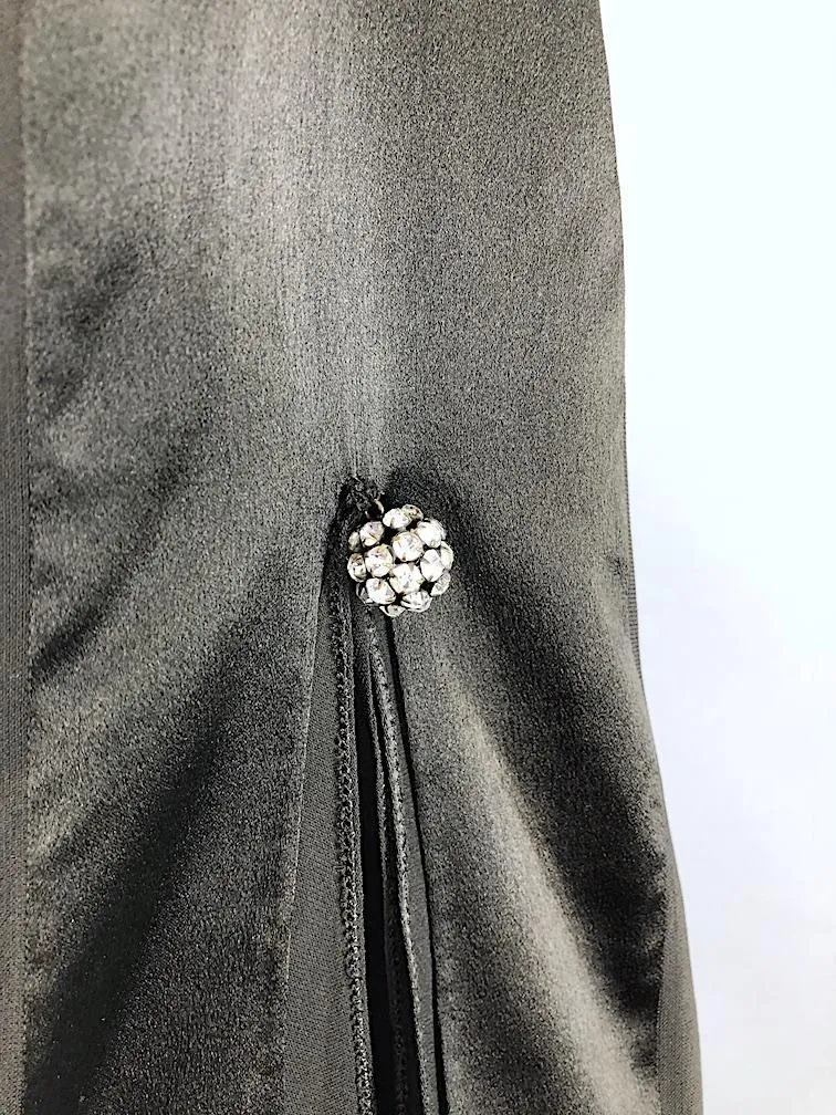 Vintage 1920s-1930s Silk Dress with Matching Vest