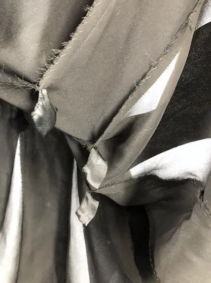 Vintage 1920s-1930s Silk Dress with Matching Vest