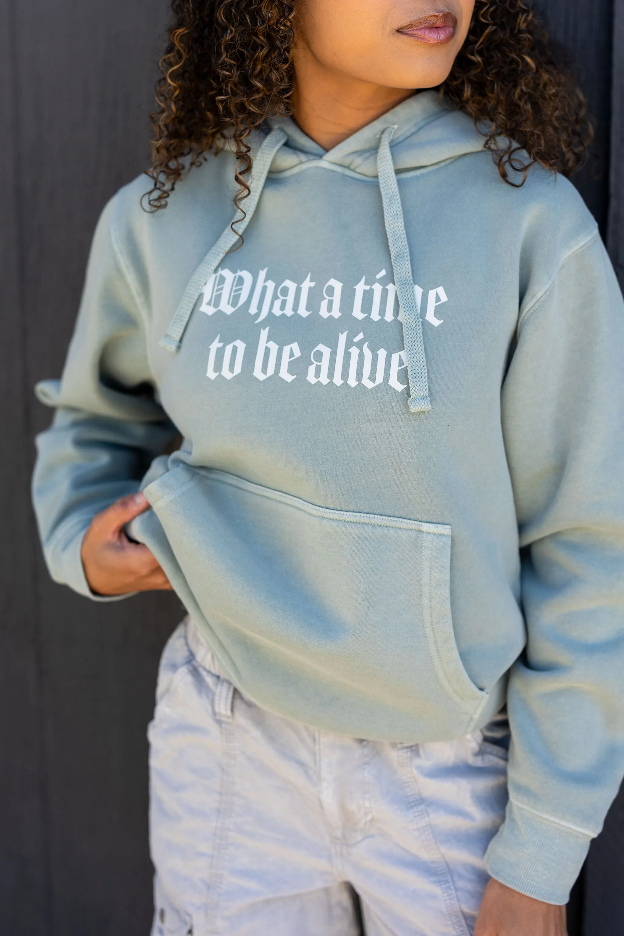 What A Time To Be Alive Graphic Hoodie