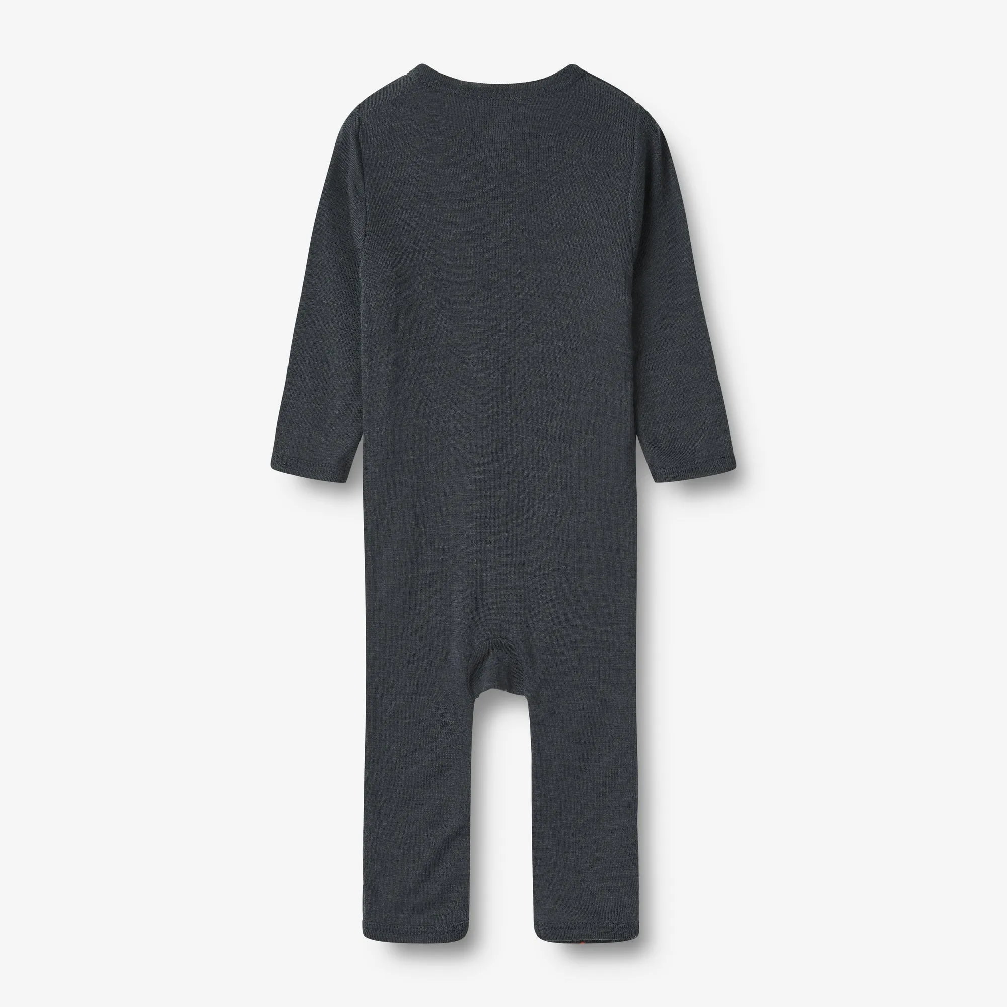 Wool Jumpsuit L/S Dusty - navy